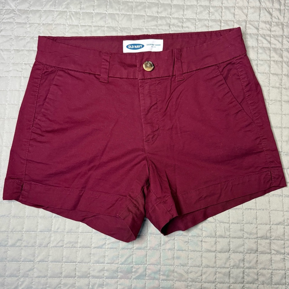 Old Navy Women's Dark Red Shorts